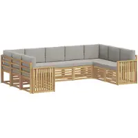 vidaXL Sofa-Sets Massief Acacia Hout