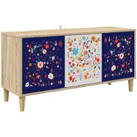 vidaXL TV-kast MAINZ, 102 x 33 x 50 cm, Sonoma houtvezelplaat