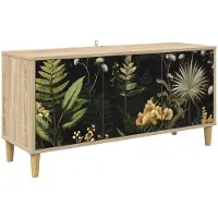 vidaXL TV-kast RHENEN, 102 x 33 x 50 cm, Sonoma houtvezelplaat