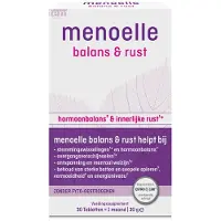 Menoelle Balans & Rust - 30 tabletten