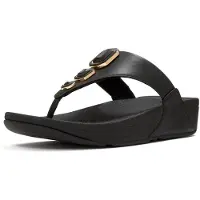 FitFlop Lulu Bold Crystals teenslippers ZWART - Maat 36