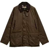 Barbour Heren Gewaxte Icons Bedale jas bruin (M), Casual, Katoen MWX2616