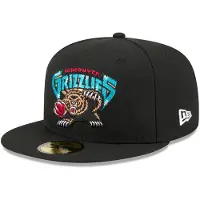 New Era Memphis Grizzlies 59Fifty Hardwood Classics Cap Zwart | 7/3.8