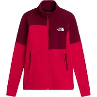 The North Face - Women's Polartec Powergrid Stormgap Jacket - Fleecevest S, roze/rood