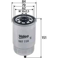 Valeo 587735 Brandstoffilter