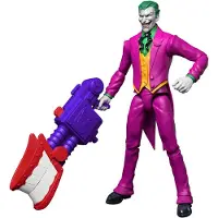 Mattel DC Premier The Joker actiefiguur van 16,5 cm - 22 beweegbare punten - Klapperende Tanden als wapen