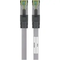 Goobay CAT 8.1 patchkabel, S/FTP (PiMF), grijs, 1 m