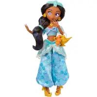 Mattel Disney Collector Prinses Jasmine - Mangapop en accessoires - Beweegbaar en verzamelobject