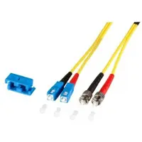 Dsit OS2 duplex glasvezel kabel SC-ST 15m