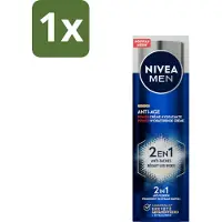 Nivea 1 x MEN - Anti-Age 2in1 Power - Hydraterende Crème Gezicht SPF 30 - 50 ml - Anti-aging Crème - Gezichtsverzorging Mannen - SPF 30 - Rimpels - Pigmentvlekken