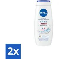 Nivea 2 x - Douchecrème - Beschermend - Langdurig Gezond Huidgevoel - 250 ml - Douchecrème - - Hydratatie - Huidverzorging - Vitamine C