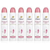 Dove Advanced Care Soft Feel Anti-Transpirant Deodorant Spray – 6 x 150 ml – 72 Uur Bescherming – Voordeelverpakking