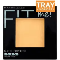 Maybelline FIT ME MATTE + PORELESS 115 IVORY POWDER POEDER 3 X 8,5 GRAM