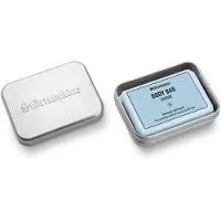 Störtebekker Body Bar & Zeepdoos XL Set Crusoe - Douche Set Heren met Frisse Citrus & Zachte Vanille - Vaste Douchezeep in Aluminium Zeepdoos - Vegan & Zonder Microplastics - Handgemaakt in Nederland