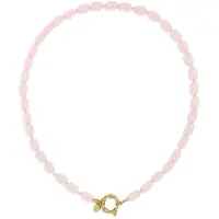 Yehwang Kralenkettingen Van Roestvrij Staal, Effen Kleur, Eenvoudige, Alledaagse Serie, Damessieraden - ketting - kralenketting - zomer