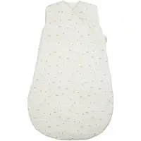 Nattou LouLou Baby Slaapzak 70 cm - Slaapzak van Tetra Katoen - TOG 2 - Zachte Babyslaapzak - Ecru