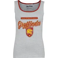 Harry Potter Top - Gryffindor - Courage Determination Bravery - S tot XXL - voor Vrouwen - crème - Maat L