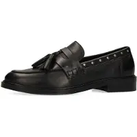Manfield Mocassins zwart