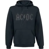 AC/DC Trui met capuchon - Logo Black - S tot 5XL - voor Mannen - zwart | Maat M