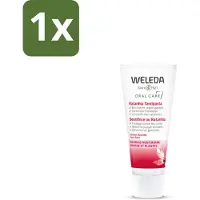 Weleda 1 x - Tandpasta - Ratanhia - 75 ml - Natuurlijke Tandpasta - Tandvleesversterkend - Tandpasta Zonder Fluoride - Tandpasta Met Ratanhia - Tandpasta Met Mirre