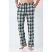 Hajo Premium heren lounge broek marine blauw | Maat 48