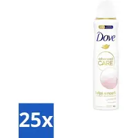 Dove 25 x Deodorant Spray - Advanced Care - For Smooth Skin - 150 ml - Deodorant Spray - Calming Blossom - Anti-transpirant Spray - Bloemige Geur - Vitamine B3