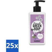 Marcel's Green Soap 25 x - Handzeep - Lavendel & Rozemarijn - Zachte verzorging - 250 ml - Handzeep - Handen Reinigen - Handen Verzorgen - Natuurlijke Handzeep - Zachte Handen