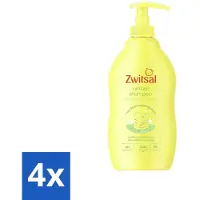 Zwitsal - Anti-klit shampoo - Voor gemakkelijk te kammen haar - 400 ml - Voordeelverpakking - 4 stuks