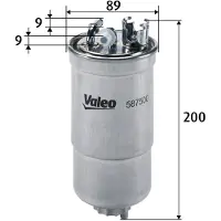 Valeo 587500 Brandstoffilter