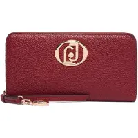 Liu jo portemonnee Faiza ECS Zip Around Wallet Brick Red wijnrood