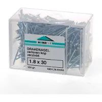 Hoenderdaal Draadnagel verloren kop gegalvaniseerd 1.8 x 30mm 350 gram