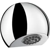 Delabie ROUND antidiefstand douchekop M1/2 vr TC 180 mm, regenstraal