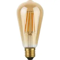 SPL E27 LED Edison Lamp | 8W Goud 2200K 220V/240V 922 | 360° Ø64mm Dimbaar