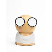 DesignNest Mr Watt GoggleLamp - Tafellamp - Kinderlamp - Hout - Pure Light White - Wit