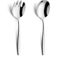 Amefa - FLORENCE - Saladebestek set - 2-delig - Hoogglans - hoogglans - Zilverkleurig