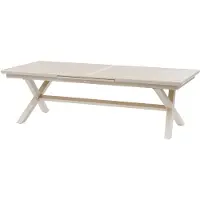 Hespéride Uitschuifbare tuintafel voor 12 personen van aluminium AXIOME