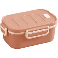 VHV Bento Lunchbox 1800 ml - Lekvrij - 2-Laags Broodtrommel met Vakken - Grote Lunchbox voor Volwassenen - Werk, School en Picknick - Roze