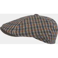 Hatland Eams - Wollen flatcap - Marine blauw - Assorti - S