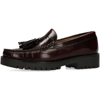 Manfield Mocassins bourgogne