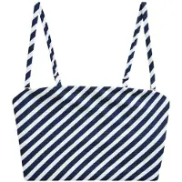 Next Bikinitop navy / wit