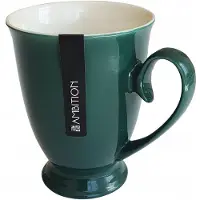 Dajar Ambition Aura Green Mok - Stijlvol Porselein voor Koffie & Thee