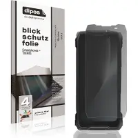 Dipos – Matte Privacy Screenprotector geschikt voor Blackview Rock 2 | Anti-Spy Beschermfolie