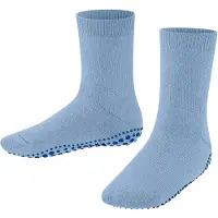 Falke Catspads Noppen op de zool katoen wol huissokken kinderen blauw - maat 35-38