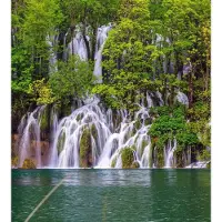 Dimex Fotobehang - Plitvice Lakes 225x250cm - Vliesbehang