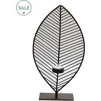 Vase the World Waxinelichtjeshouder Minas | Medium | brons | L18 x B7 x H34 cm
