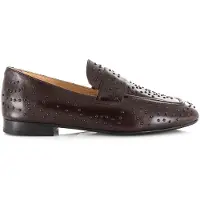 Babouche Sia loafers dark brown loafers dames