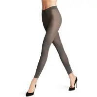 Falke Pure Matt eenkleurig materiaal ondoorzichtig 50 DEN legging dames bruin - maat S-M