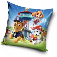 Carbotex Paw Patrol Kussensloop 40x40 cm - Zachte Polyester, Levendige Kleuren