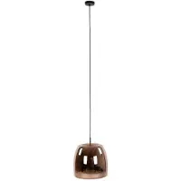 AnLi Style AnLi Stijl Hanglamp, model Drift, met één lichtpunt / Koperkleurig glas