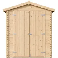 Timbela M367C1 - Houten tuinhuis - 1,98 m² - 136x196xH218 cm - zonder vloer